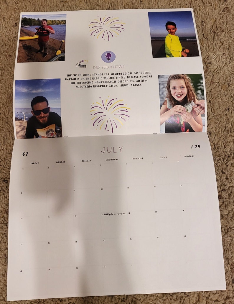 2024 SHINE SHINING STARS Calendar Etsy