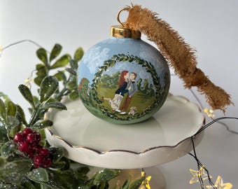Hand painted Christmas Ornament- Custom Ornament