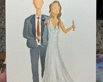 Live Event and Wedding Guest Portraits- Wedding Favors