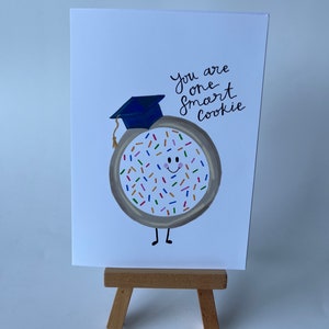 Graduation Cookie- Graduation Card