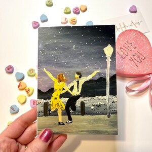Carte de Saint-Valentin - La La Land, cinématique, romance