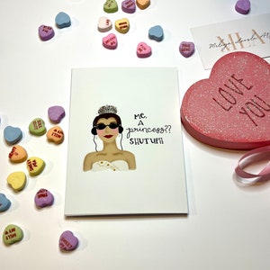Valentinstag Karte - Princess Diaries