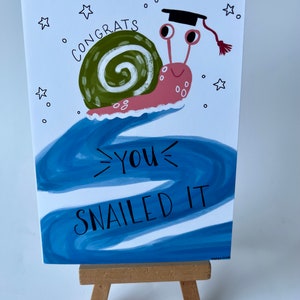 Gefeliciteerd met je succes-afstudeerkaart