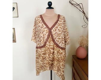 Blusa vintage Lane Bryant Y2K de talla grande, nueva, sin usar.