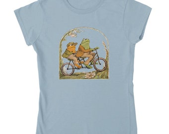 Frog and Toad T-Shirt | Vintage Classic Book, Cottagecore Gift