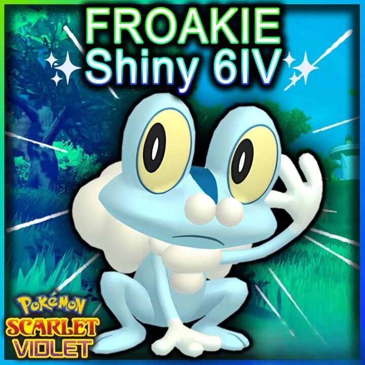 Shiny Chespin/Fennekin/Froakie Starter Pack 6IV - Pokemon X/Y OR/AS S/M  US/UM