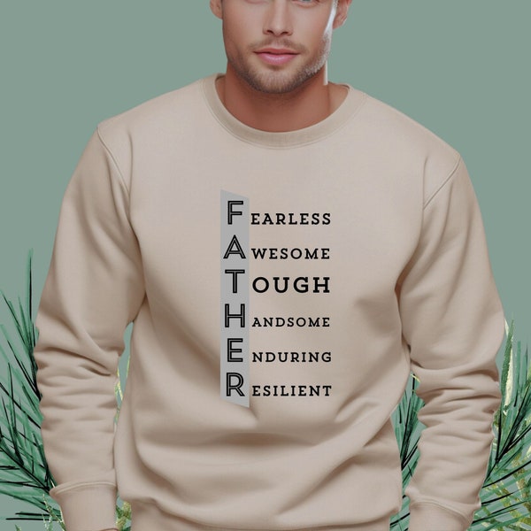 Papa Geschenk Weihnachten Geburtstag Vatertag, Bester Papa der Welt, Gift for Daddy Dad, Vater Father Sweatshirt Pulli Pullover