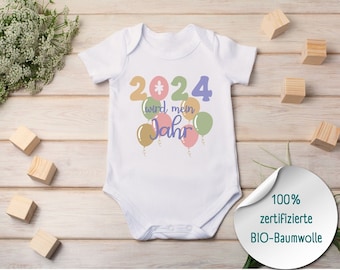 Baby Body personalisiert, Geschenk zur Geburt, Baby Geschenk, Geschenkidee, Individuelles Geschenk, Geburtstag, Baby 2024, du wirst Papa