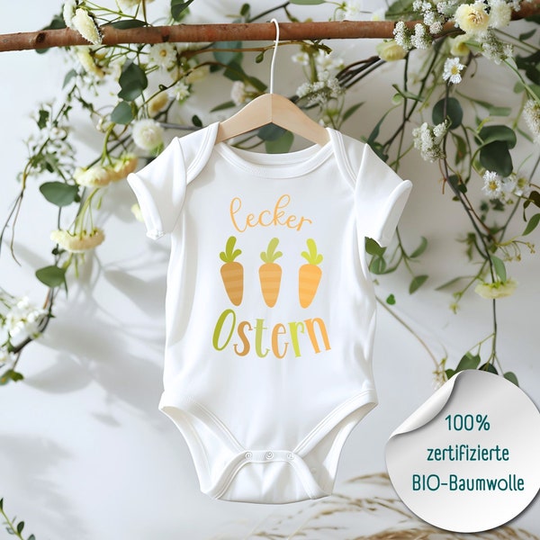 Baby Body personalisiert, Geschenk Geburt, Baby Geschenk, Geschenkidee, Individuelles Geschenk, Mein Erstes Ostern, Geburtstag