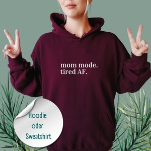 Geschenk Mama Weihnachten Geburtstag Muttertag, Beste Mama der Welt, Gift for Mommy Mom, Lustiger Mutter Mother Hoodie Pulli Pullover, lustig Bild 2