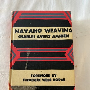 Navajo Weaving  by Charles Avery Amsden