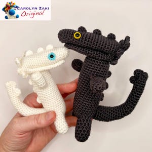 Crochet Dancing Dragon Meme Amigurumi Pattern (PDF)