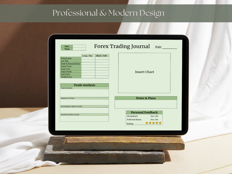 Forex Trading Journal Digital Printable Trading Log Template Instant ...