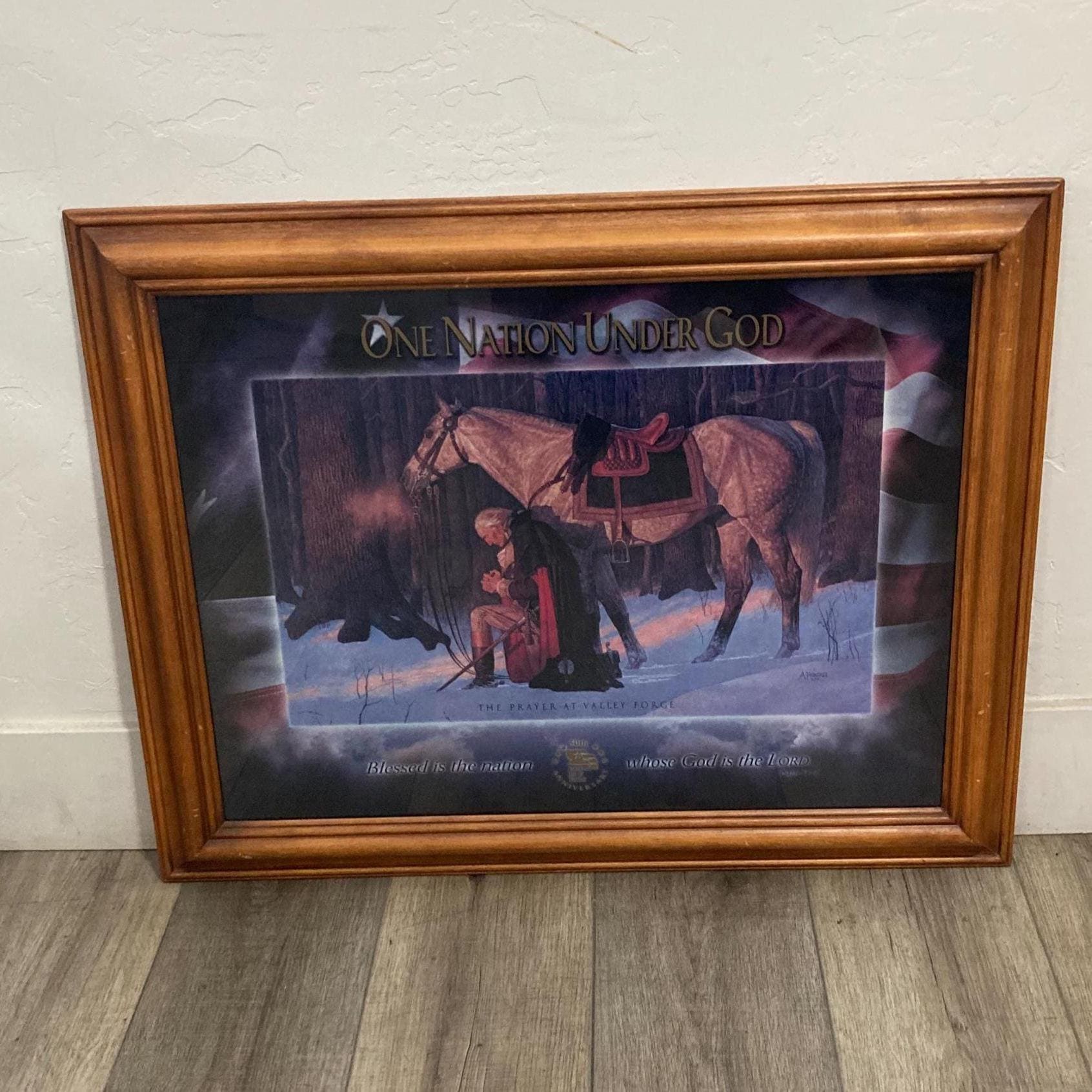 Oración De Washington En Valley Forge