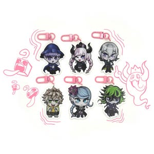 Raincode 2.5" Double Sided Acrylic Charms