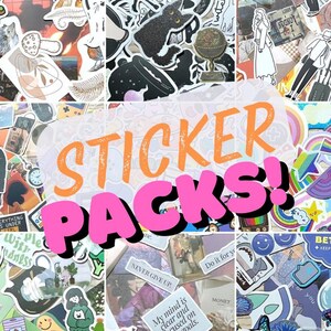 Sticker Packs | Stickers | Craft | Journalling | Scrapbooking | Ephemera