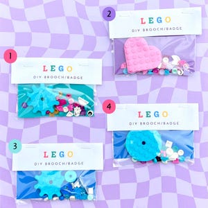 LEGO® Brooch / Badge / Pin create and customise