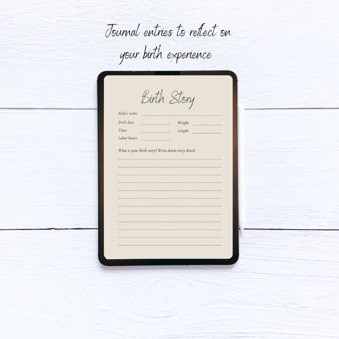 Postpartum Journal Etsy Canada