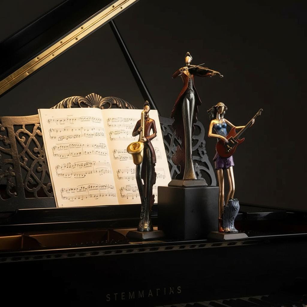 Jazz band figurines - Etsy 日本