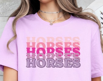 Horse Girl Shirt, Riding Girls Shirt, Equestrian Shirt, Horse Gifts for Girl, Horse Girl Birthday Gift, Horse Lover Gift, Horse Trainer Gift