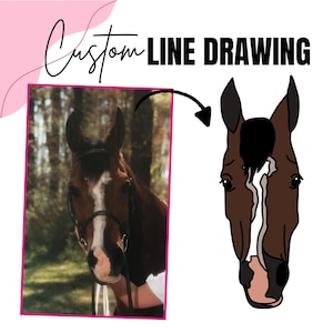 Custom Youth Horse Sweatshirt, Horse Line Drawing, Personalized Horse Gift for Girl, Youth Horse Lover Gift, Kids Horse Lover Birthday Gift image 10