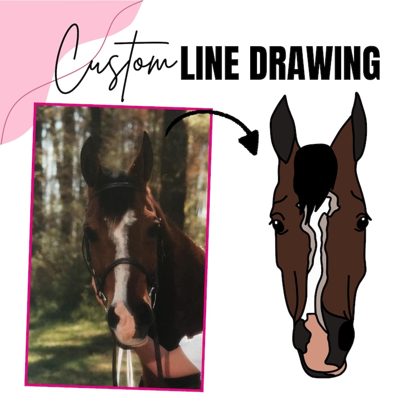 Custom Youth Horse Sweatshirt, Horse Line Drawing, Personalized Horse Gift for Girl, Youth Horse Lover Gift, Kids Horse Lover Birthday Gift image 10