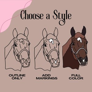 Custom Horse Phone Case, Personalized Horse Line Drawing Case, Horse iPhone Case, Horse Memorial Gift, Horse Gifts for Girls, Horse Mom Gift image 4