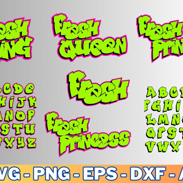 Fresh Prince Files, Fresh Prince Fonts SVG, African Svg, Fresh Prince Cricut , Fresh Prince Clipart, Fresh Prince Alphabet, Green Fonts