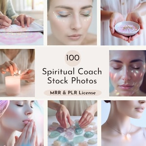 Minimalist Aesthetic Spiritual Holistic Coach Stock Photos  Perfect for Coaching and Wellness Projects Life Coach Instagram Templates