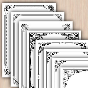 Frames Collection, Decorative Frame, Vintage Ornamental, Frames Collection, Decorative Retro border, Certificate border