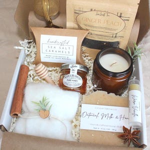 Loose Tea Box, Tea Gift for Her, Tea Gift Basket, Tea & Mug Gift, Happy Birthday Gift, Self Care Gift, Friend Gift, Co worker Gift Box, Gift