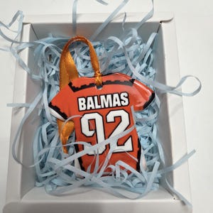 Ice Hockey - Personalised Team Ornament Jersey