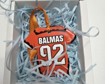 Ice Hockey - Personalised Team Ornament Jersey