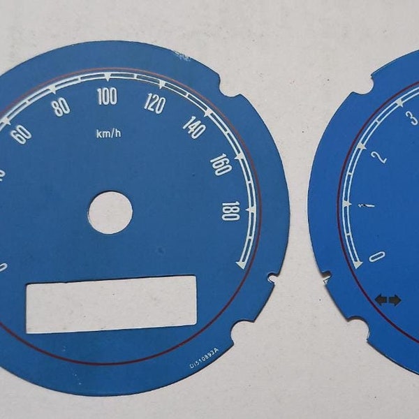 Dials fits for Royal Enfield GT 650 Interceptor 65 bikes 3 Colors Speedometer and RPM Tacho Dial 6 dials speedo dial