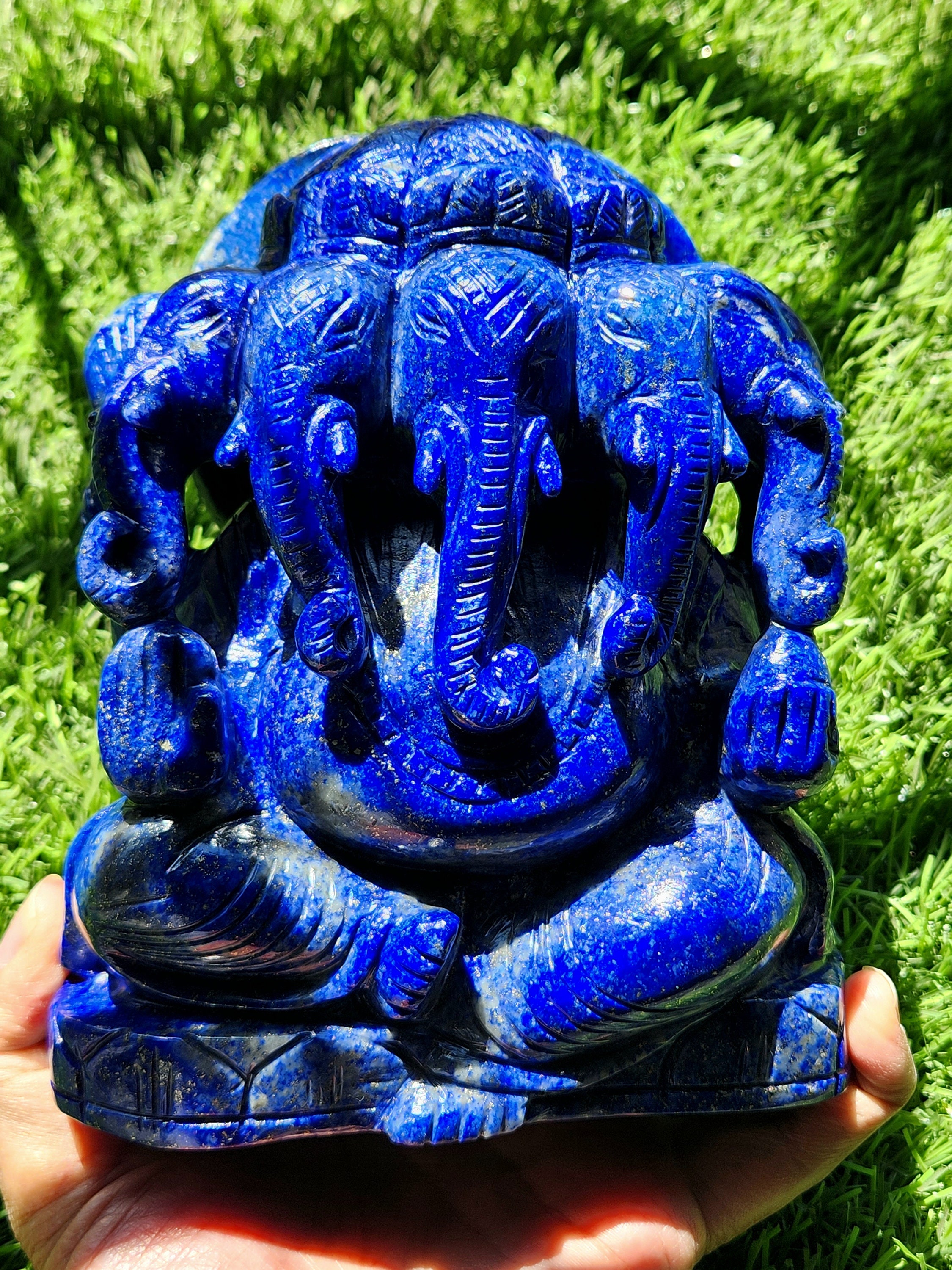 Lapis Lazuli Ganesh Etsy Canada