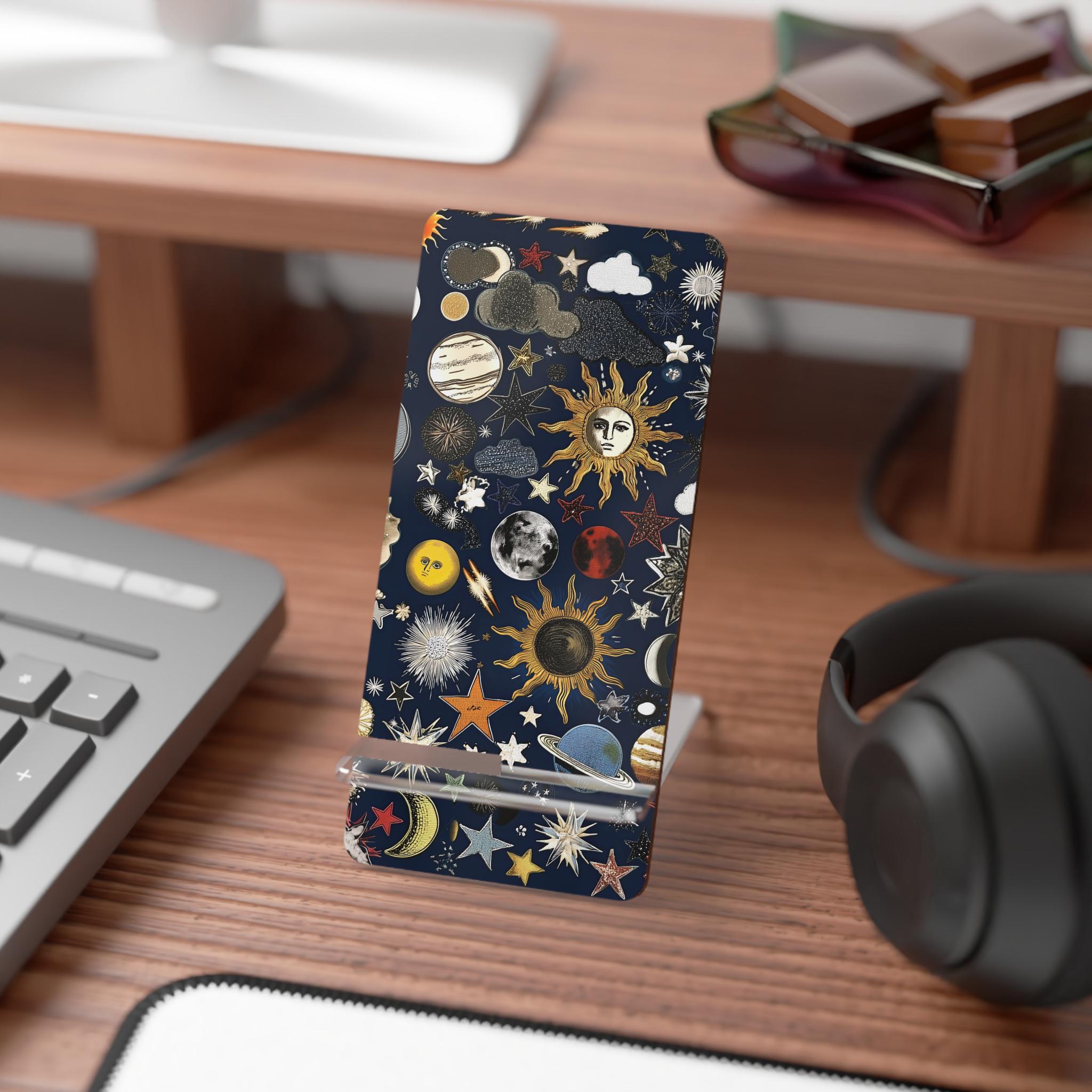 Cosmic Wonder スマホスタンド、天体スマートフォンディスプレイ 