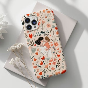 Mother&#39;s Day Phone Case, Mother Celebration iPhone Case, iPhone 15 14 13 12 11 Pro Max 8 Plus X, Samsung Galaxy S23 S22 S20 Ultra, Pixel 8