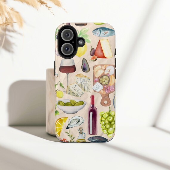 European Gourmet Collage Phone Case Mediterranean Food & Wine Design Summer Trendy Watercolors iPhone 17 16 15 14 13 12 11 Samsung - Etsy European Gourmet Collage Phone Case Mediterranean Food & Wine Design Summer Trendy Watercolors iPhone 17 16 15 14 13 12 11 Samsung - Etsy