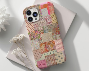 iPhone・スマホケース Society6 Rhino Patchwork Pattern - emerald & blue by Micklyn Society6 Rhino Patchwork Pattern - emerald & blue by Micklyn