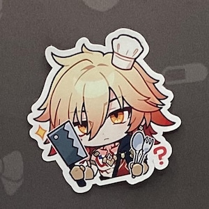 Honkai Star Rail Sticker, Glossy Mydei Sticker, Anime Art Decal, Scrapbook Sticker, Gift for Anime Lovers