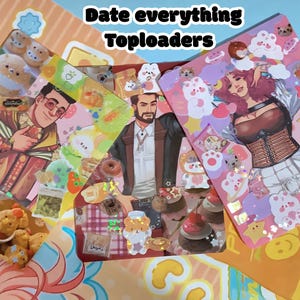 Date Everything! Toploader | fandom toploader | kawaii toplaoder | custom toploader