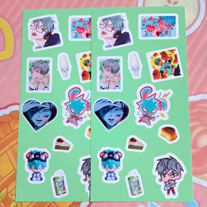Alien stage Till deco sticker sheet