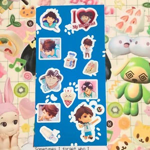 oikawa volleyball anime deco sticker sheet haik-yuu