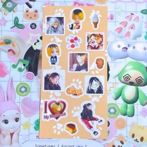 kenma volleyball anime deco sticker sheet haik-yuu