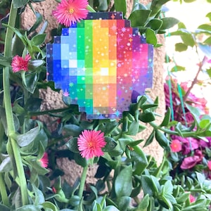 Stardew Valley Glossy Prismatic Shard Sticker, Game Fan Art, Laptop Decal, Perfect Gamer Gift, Stardew Valley Sticker