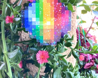 Stardew Valley Glossy Prismatic Shard Sticker, Game Fan Art, Laptop Decal, Perfect Gamer Gift, Stardew Valley Sticker