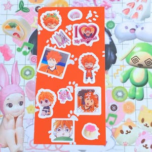 hinata-Shoyo volleyball anime haik-yuu sticker deco sheet