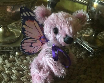 Nounours d’artiste OOAK nounours miniature de collection