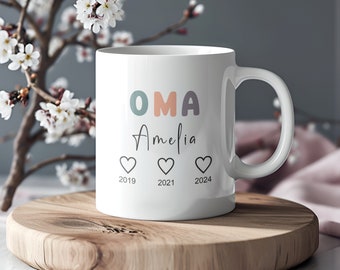 Grandma Personalized Mug Granny Gift Custom Grandma Birthday Gift Grandma Mug