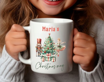 Christmas mug for kids, Personalized kids Christmas mug, Custom Christmas mug, Christmas gift, Personalized gift for kids